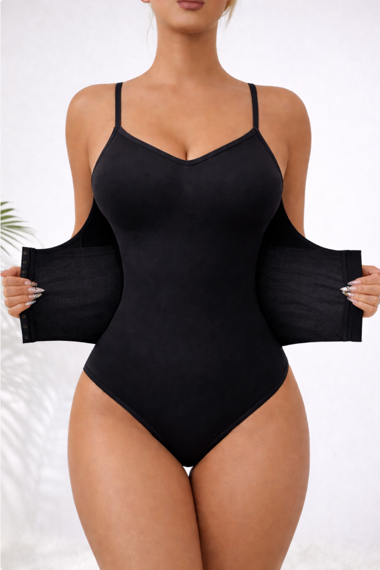New Firm Tummy Control Thong Bodysuit Shapewear With Zipper Belt Women Fajas Body Shaper Waist Trainer Slim Cincher Corset Tops